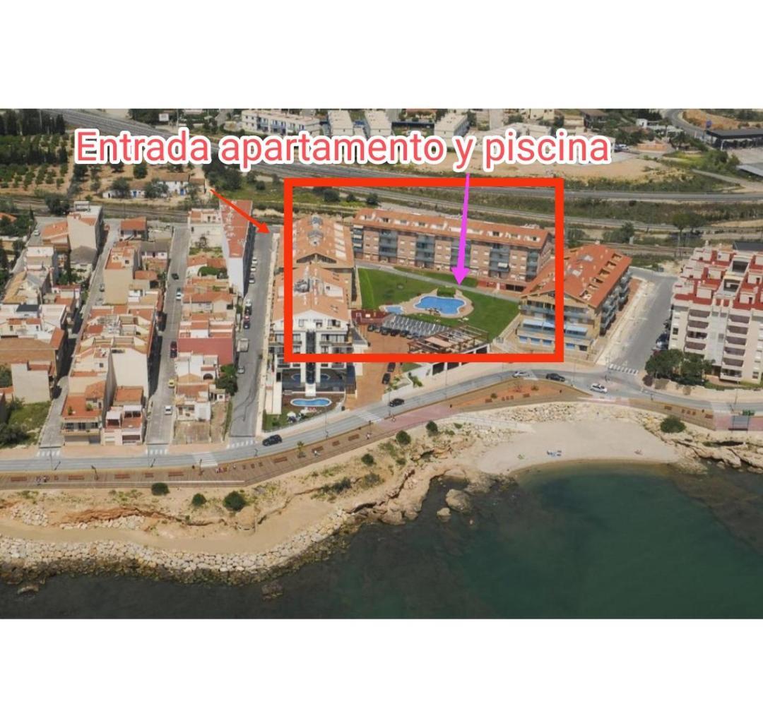 Apartamento L'Ampolla Flamingo Y Mar Eksteriør bilde
